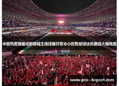 中超热度爆棚成都蓉城主场球票开售半小时售罄球迷抢票现火爆场面 中超热度爆棚成都蓉城主场球票开售半小时售罄球迷抢票现火爆场面